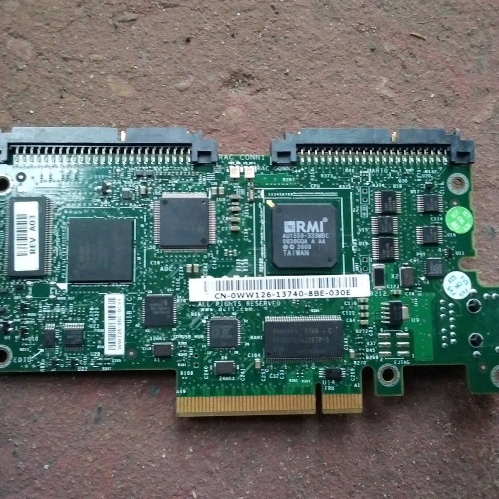 Dell WW126 Drac 5 Remote Access Card Poweredge 1950 2900 2950 R900 - Picture 1 of 2